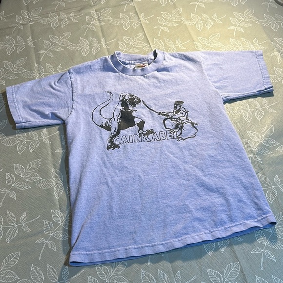 Fruit of the Loom kids Cain & Abel heavy T-shirt - Picture 1 of 8